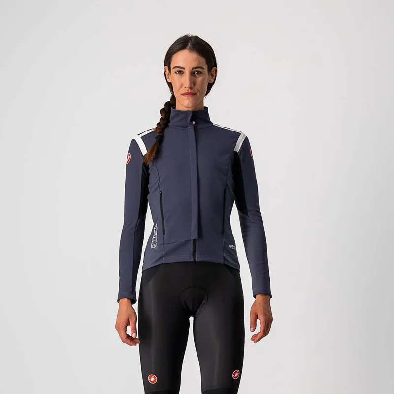 Castelli Perfetto RoS Women's Long Sleeve Jacket in Blue