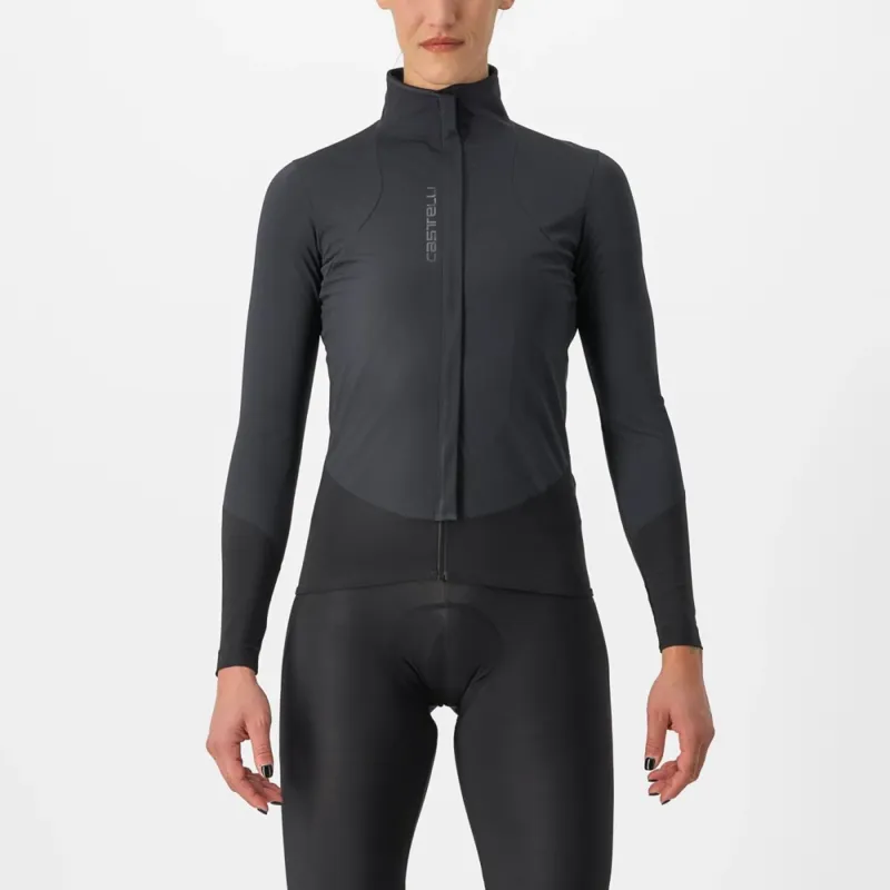 Castelli Beta RoS Women's Jacket in Light Black