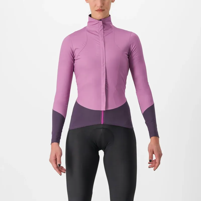 Castelli Beta RoS Women's Jacket in Purple Dew/Night Shade