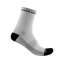 Castelli Rosso Corsa 11 Women's Socks in Black/White