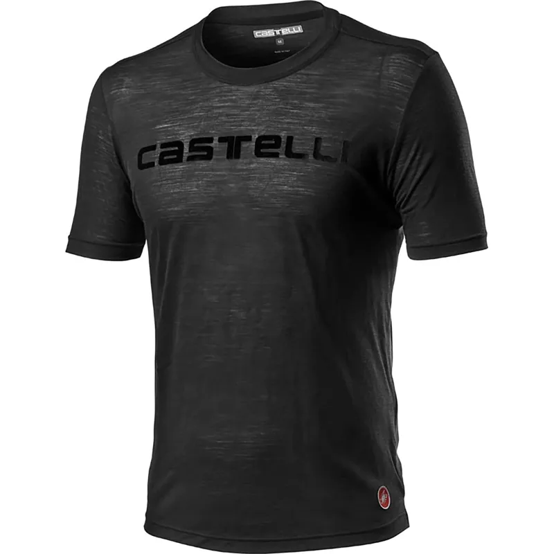 Castelli Merino T-Shirt in Black