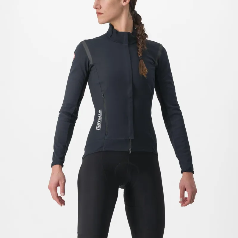 Castelli Perfetto RoS 2 Women's Jacket in Light Black/Black-1