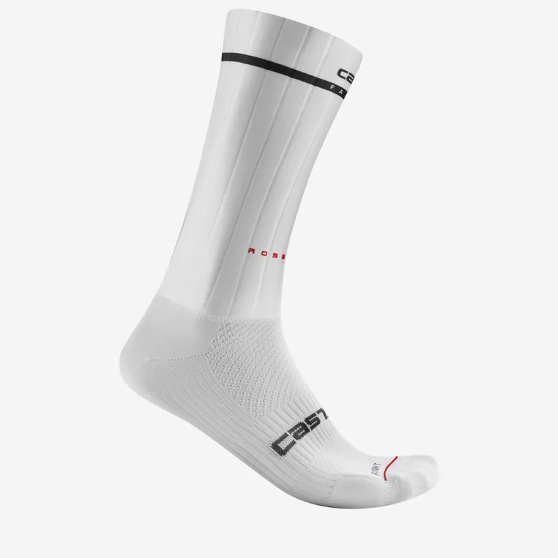 Castelli Fast Feet 2 Socks in White