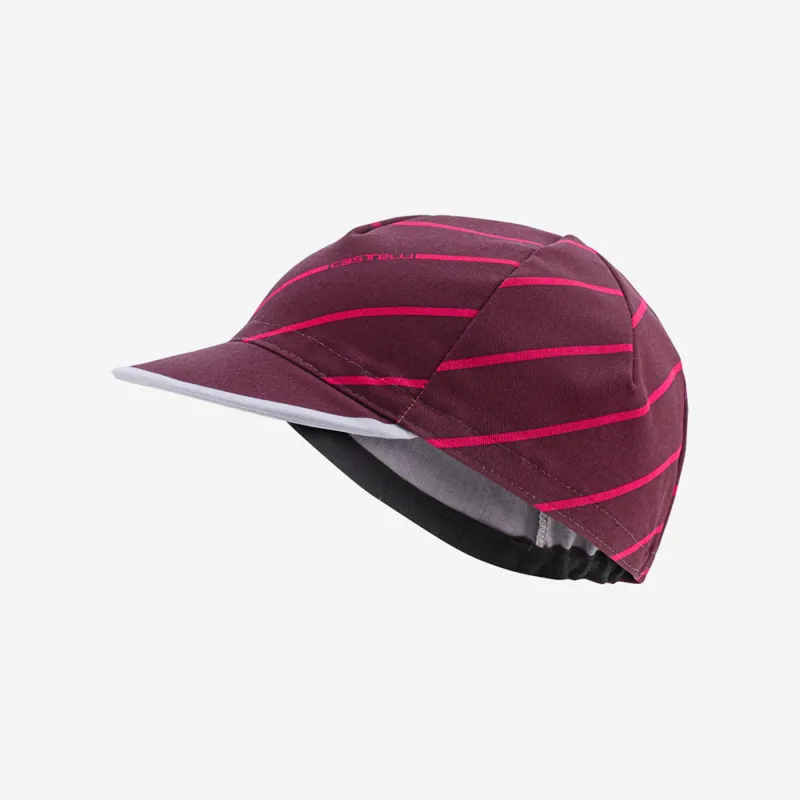 Castelli Speed Strada Cycling Cap in Bordeaux-1