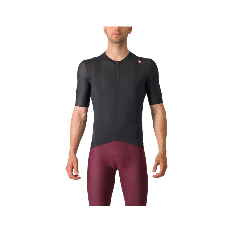 Balfes Bikes Castelli Espresso Short Sleeve Jersey in Black/Grey | Free postage over £30, £10 off first order, price match & 0% finance.