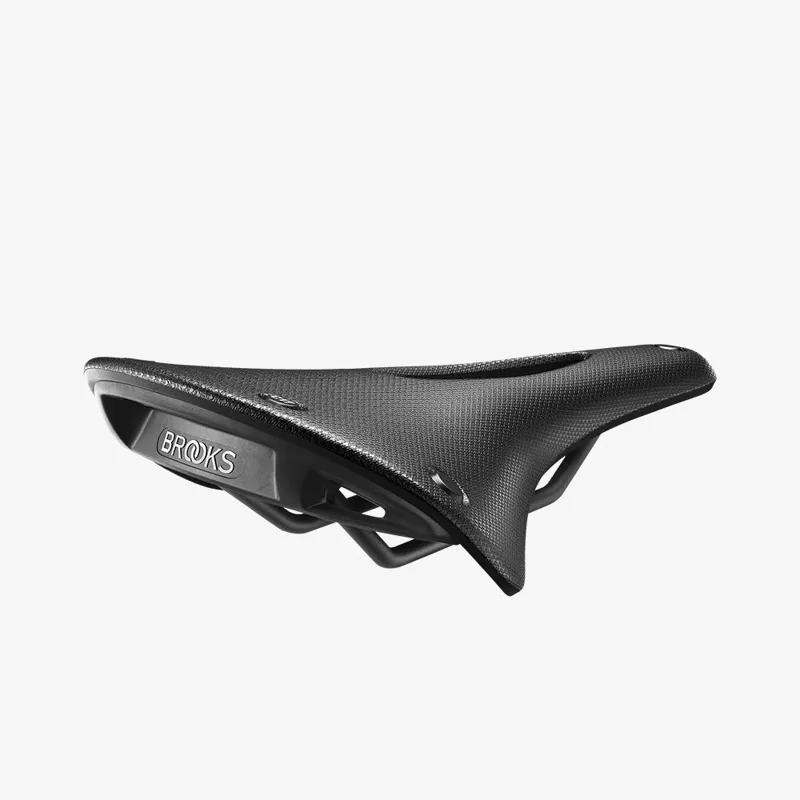 Brooks C17 Carved Cambium All-Weather Saddle in Black