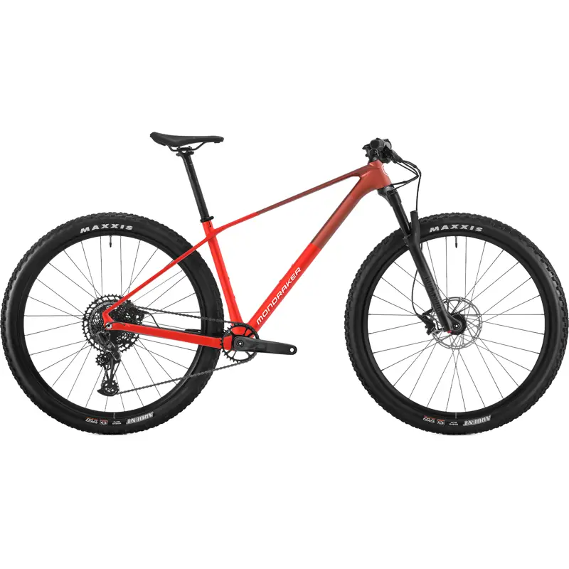 Balfes Bikes Mondraker PODIUM S Carbon Hardtail Mountain Bike 2027 in Flame Red | Free postage over £30, £10 off first order, price match & 0% finance.