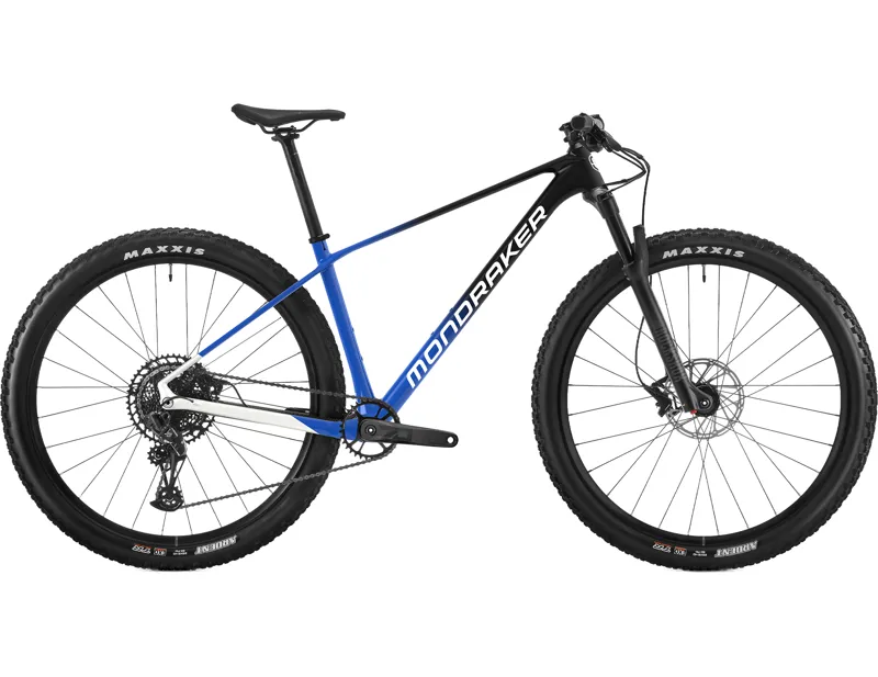 Mondraker PODIUM S Carbon Hardtail Mountain Bike 2027 in Blue/Black/Silver/Team Issue