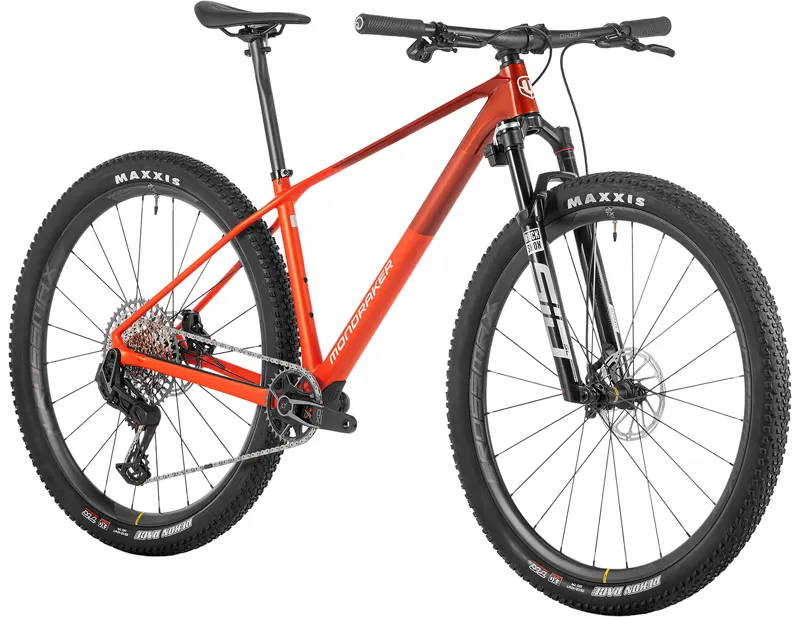 Mondraker PODIUM RR Hardtail Carbon Mountain Bike 2027 in Flame Red-1