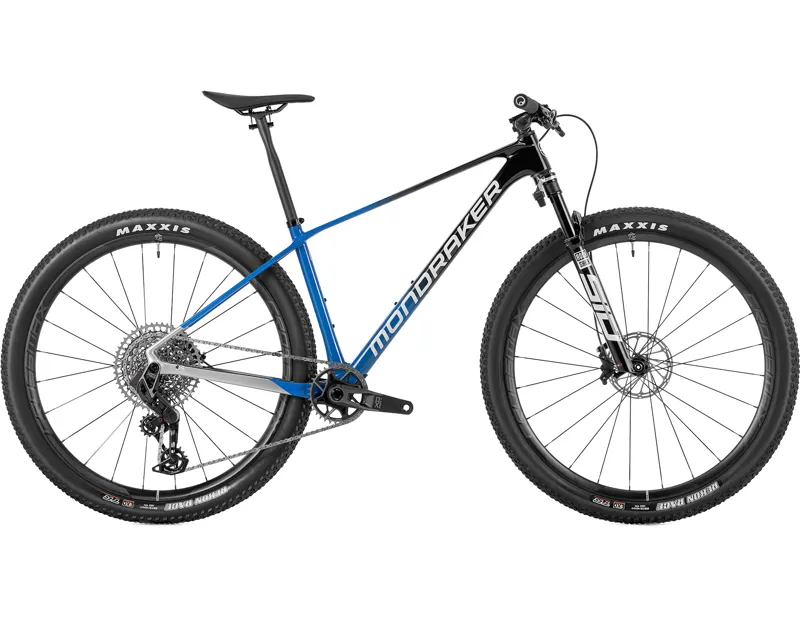 Mondraker PODIUM RR Carbon Hardtail Mountain Bike 2027 in Blue/Black/Silver - Team Issue