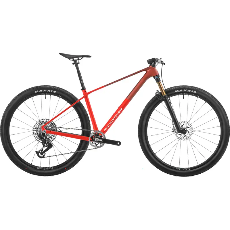 Balfes Bikes Mondraker PODIUM RR SL Carbon Hardtail Mountain Bike 2027 in Flame Red | Free postage over £30, £10 off first order, price match & 0% finance.