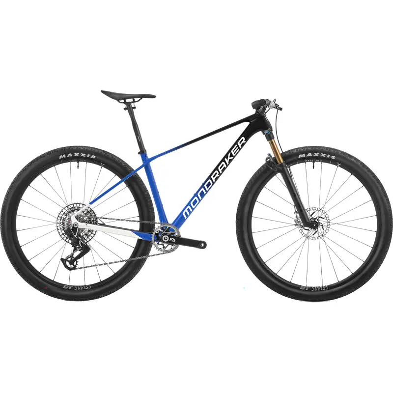 Balfes Bikes Mondraker PODIUM RR SL Carbon Hardtail Mountain Bike 2027 in Blue/Black/Silver/Team Issue | Free postage over £30, £10 off first order, price match & 0% finance.