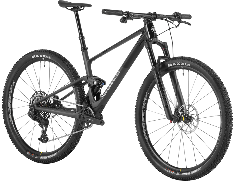Mondraker F-Podium R Carbon Full Suspension Mountain Bike 2027 in Carbon/Black-1