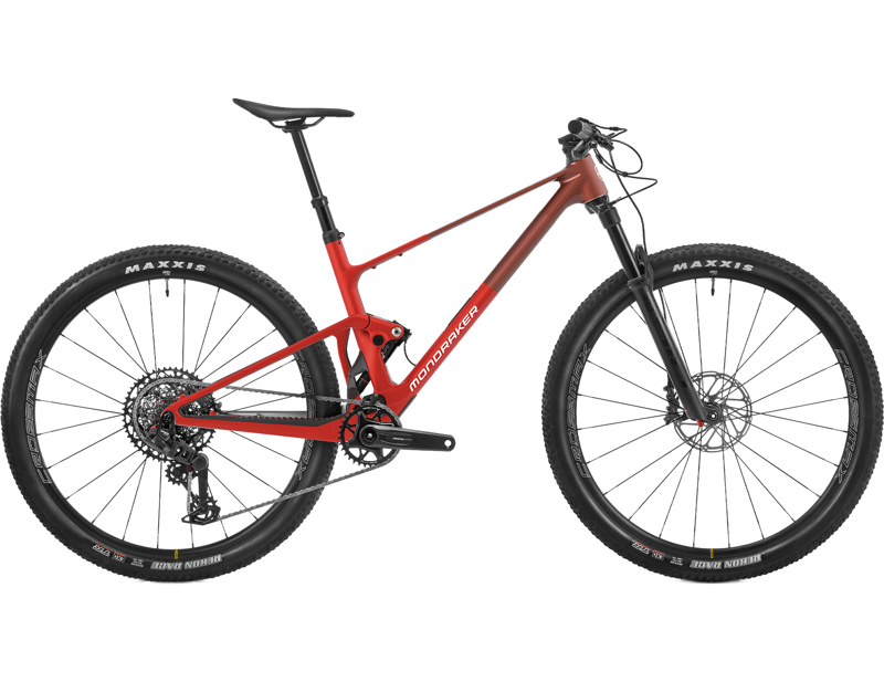 Mondraker F-Podium R Carbon Full Suspension Mountain Bike 2027 in Flame Red