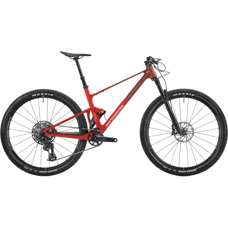 Balfes Bikes Mondraker F-Podium R Carbon Full Suspension Mountain Bike 2027 in Flame Red | Free postage over £30, £10 off first order, price match & 0% finance.