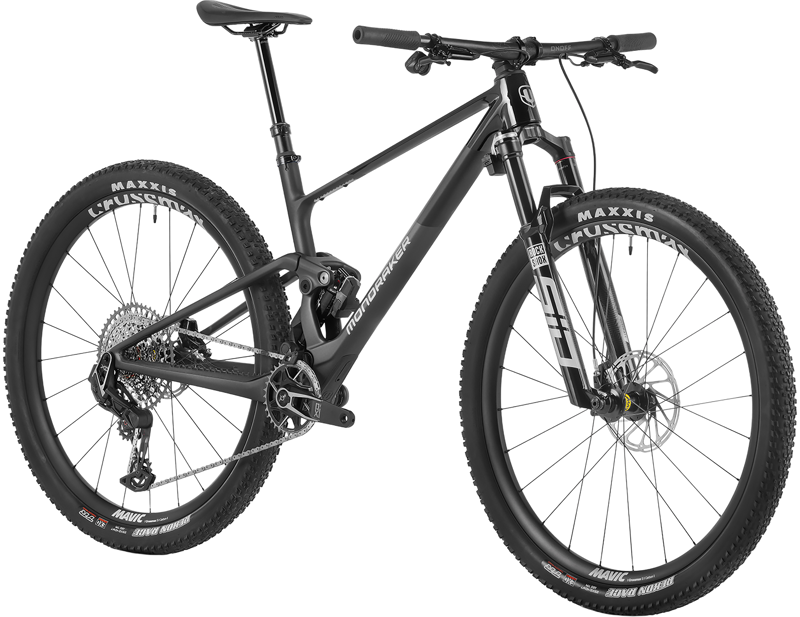 Mondraker F-Podium RR Full Suspension Mountain Bike 2027 in Carbon/Black-2