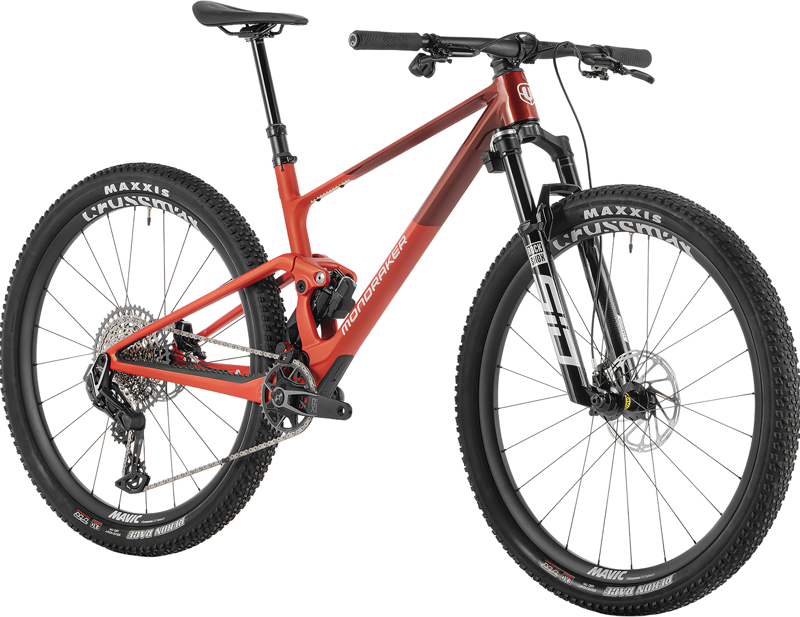 Mondraker F-Podium RR Full Suspension Mountain Bike 2027 in Flame Red-1