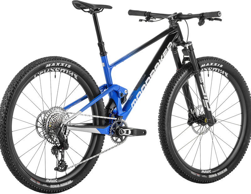 Mondraker F-Podium RR Full Suspension Mountain Bike 2027 in Team Issue Blue/Black/Silver-2