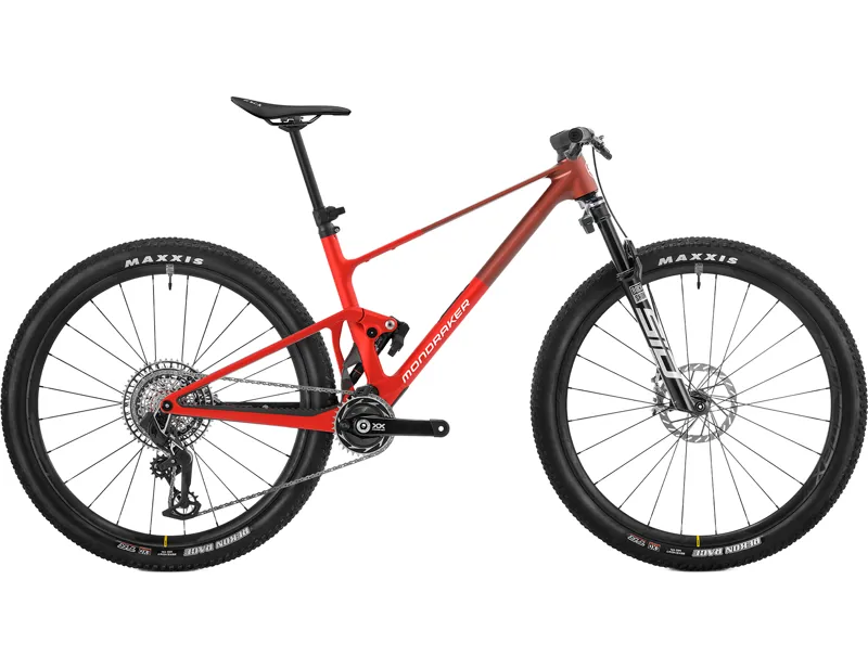 Mondraker F-PODIUM RR SL Carbon Full Suspension Mountain Bike 2027 in Flame Red