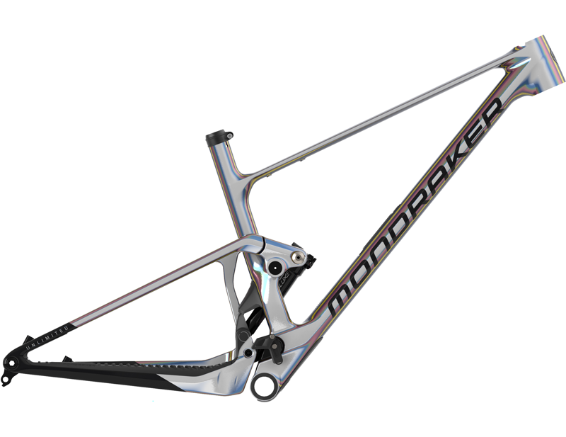 Mondraker F-Podium Unlimited Full Suspension Mountain Bike Frameset 2027 in Iridium