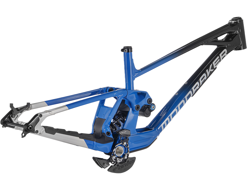 Mondraker Summum RR Mullet Full Suspension Mountain Bike Frameset 2027 in Black/Blue/Alloy