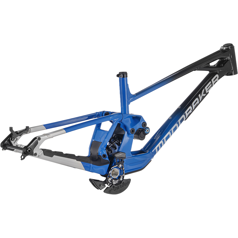 Balfes Bikes Mondraker Summum RR Mullet Full Suspension Mountain Bike Frameset 2027 in Black/Blue/Alloy | Free postage over £30, £10 off first order, price match & 0% finance.