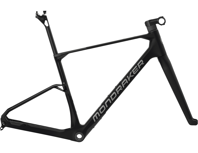 Mondraker Arid Carbon Gravel Bike Frameset 2027 in Superblack