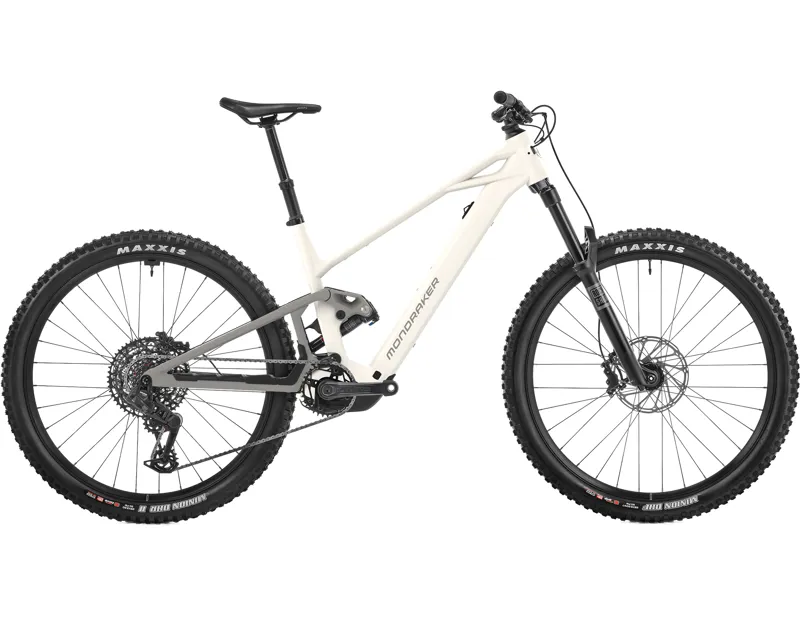 Mondraker SLY R Electric Full Suspension Mountain Bike 2027 in White/Grey