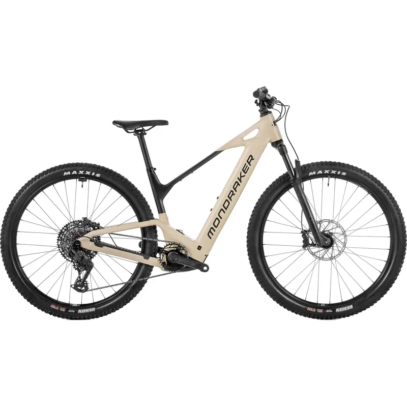 Balfes Bikes Mondraker PRIME S Electric Mountain Bike 2027 in Desert Grey/Black | Free postage over £30, £10 off first order, price match & 0% finance.