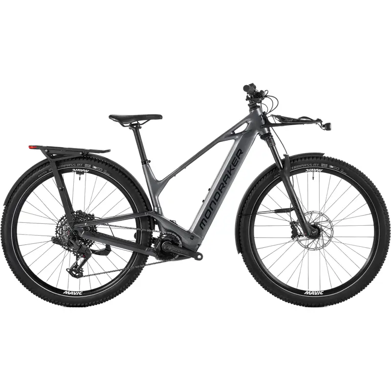 Balfes Bikes Mondraker PRIME X Electric Hybrid Bike 2027 in Grey/Black | Free postage over £30, £10 off first order, price match & 0% finance.
