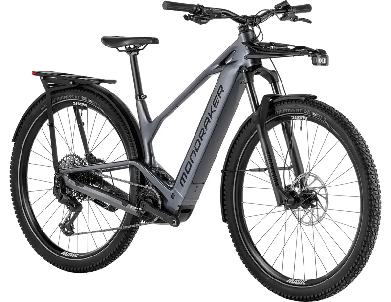 Mondraker PRIME X Electric Hybrid Bike 2027 in Grey/Black-2