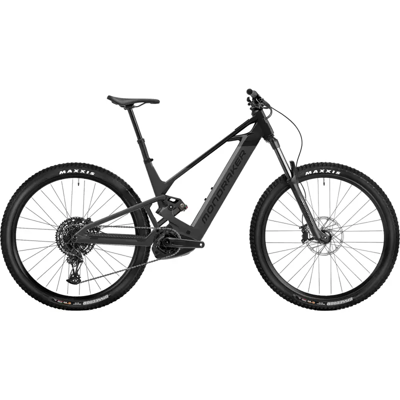 Balfes Bikes Mondraker SCREE S 600 Electric Full Suspension Mountain Bike 2027 in Graphite Black/Grey | Free postage over £30, £10 off first order, price match & 0% finance.