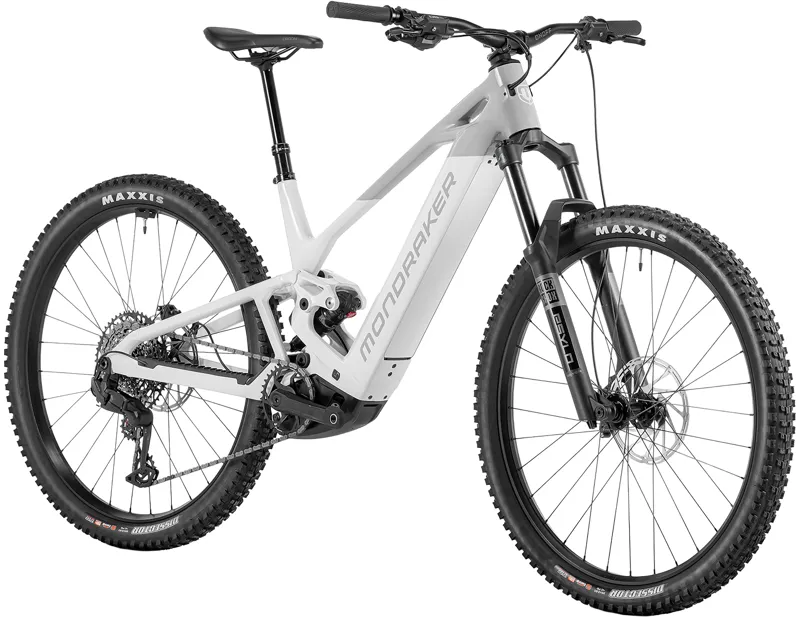 Mondraker SCREE S 600 Electric Full Suspension Mountain Bike 2027 in Optic White/Grey-2