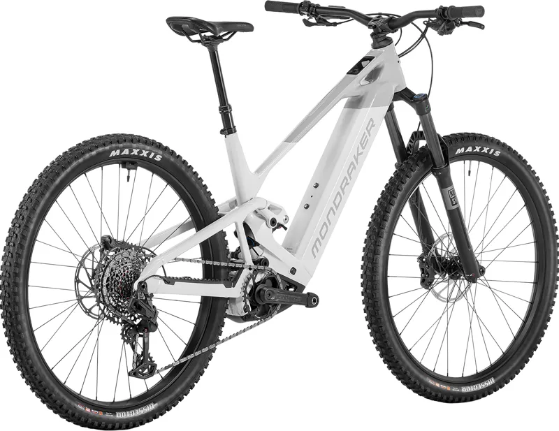 Mondraker SCREE S 600 Electric Full Suspension Mountain Bike 2027 in Optic White/Grey-1