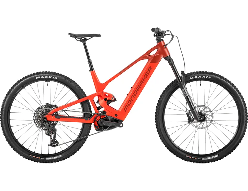 Mondraker SCREE S Electric Full Suspension Mountain Bike 2027 in Red