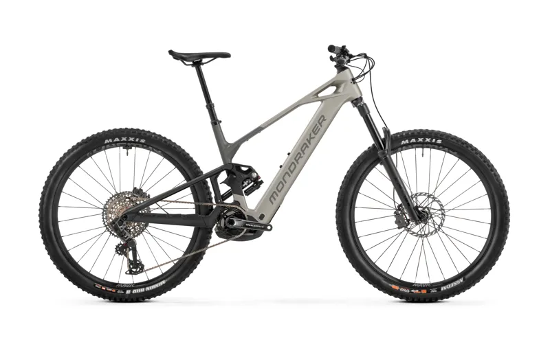 Mondraker Crafty Carbon R Electric Full Suspension Mountain Bike 2027 in Golden Silver