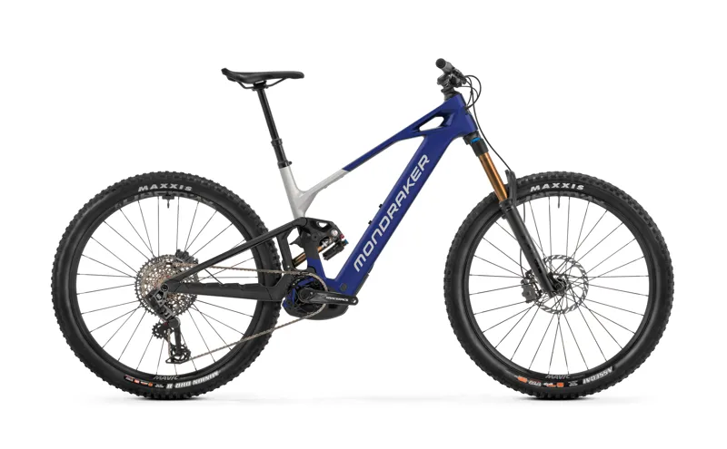 Mondraker Crafty Carbon RR Electric Full Suspension Mountain Bike 2027 in Admiral Blue