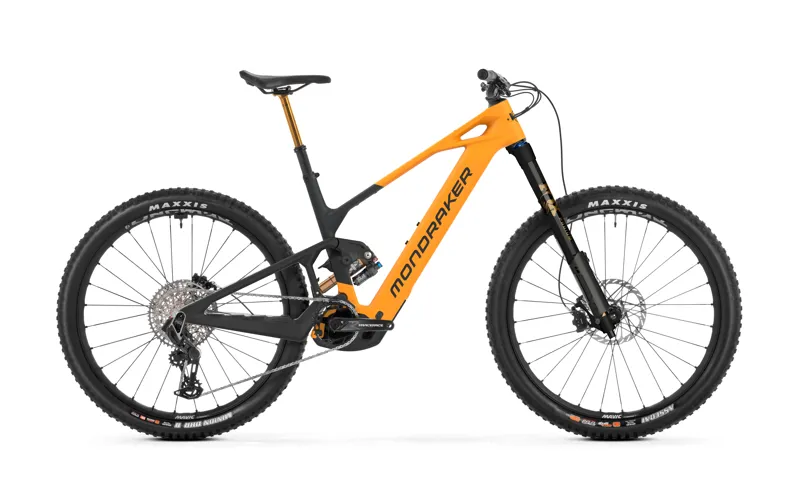 Mondraker Crafty Carbon RR S Electric Full Suspension Mountain Bike 2027 in Yellow