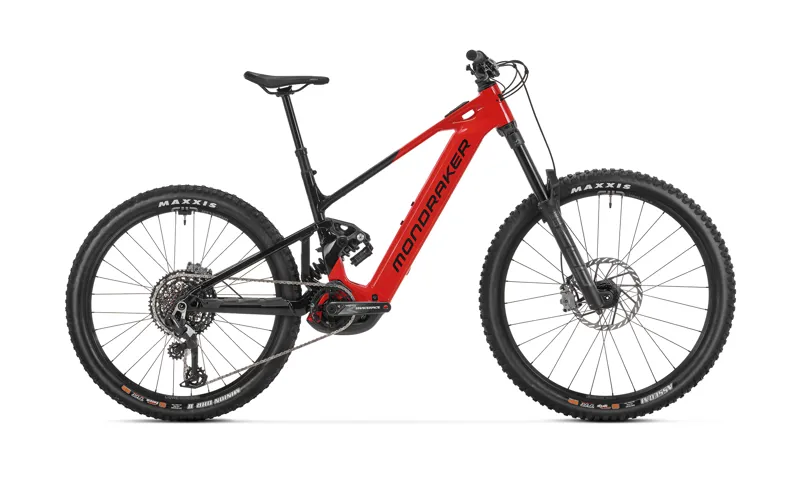 Mondraker Level R Electric Full Suspension Mountain Bike 2027 in Chili Red