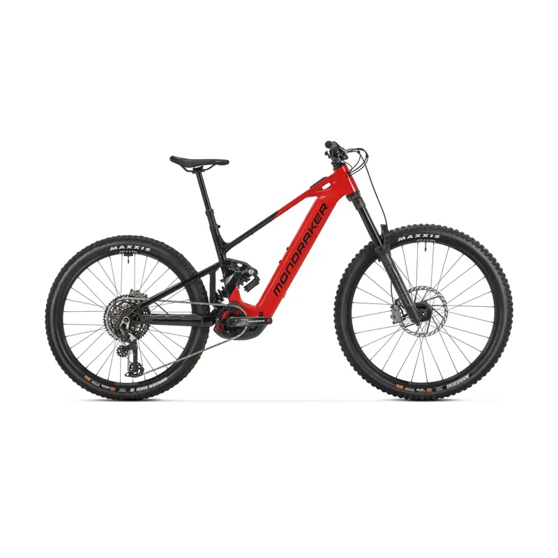 Balfes Bikes Mondraker Level R Electric Full Suspension Mountain Bike 2027 in Chili Red | Free postage over £30, £10 off first order, price match & 0% finance.