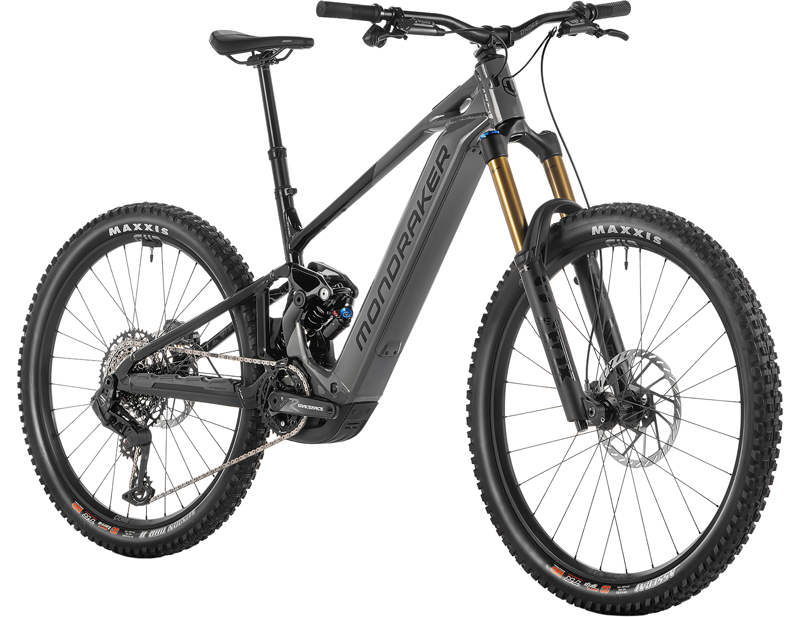 Mondraker Level RR Electric Full Suspension Mountain Bike 2026 in Nimbus Grey-1