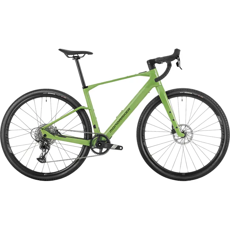 Balfes Bikes Mondraker Dusty S Carbon Gravel Bike 2027 in Overland Green | Free postage over £30, £10 off first order, price match & 0% finance.
