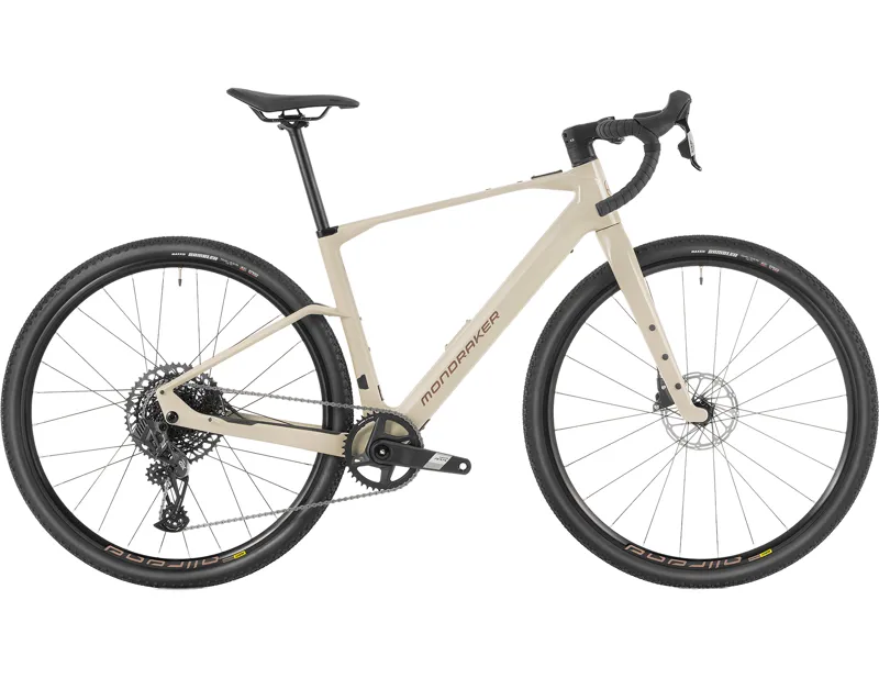 Mondraker Dusty R Carbon Gravel Bike 2027 in Desert Grey