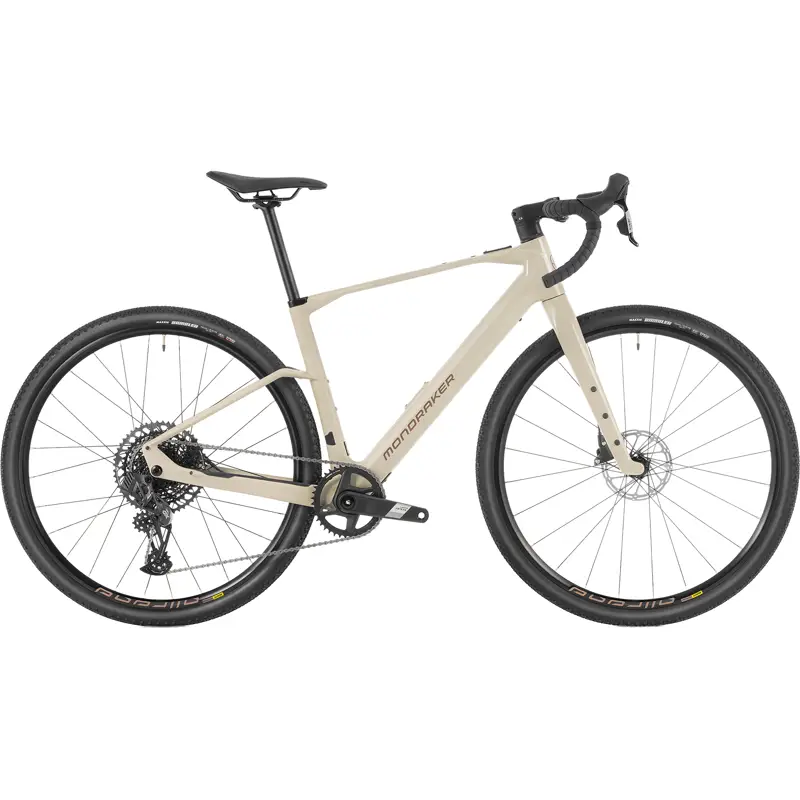Balfes Bikes Mondraker Dusty R Carbon Gravel Bike 2027 in Desert Grey | Free postage over £30, £10 off first order, price match & 0% finance.