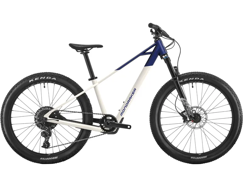 Mondraker PLAY Kids Electric 24 inch Wheel Hardtail Mountain Bike 2027 in Optic White