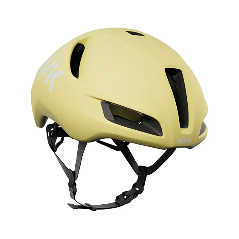 Balfes Bikes Kask Utopia Y WG11 Helmet in Celestial Yellow Matt | Free postage over £30, £10 off first order, price match & 0% finance.