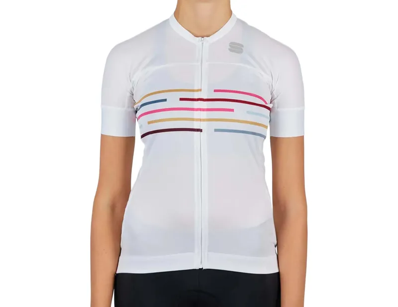 Balfes Bikes Sportful V�lodrome Women's Short Sleeve Jersey in White | Free postage over £30, £10 off first order, price match & 0% finance.