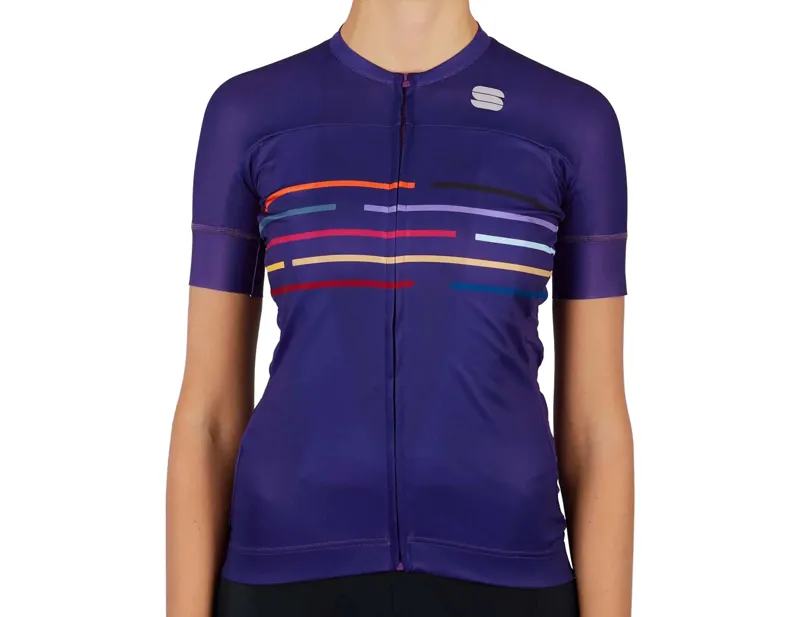 Balfes Bikes Sportful V�lodrome Women's Short Sleeve Jersey in Violet | Free postage over £30, £10 off first order, price match & 0% finance.