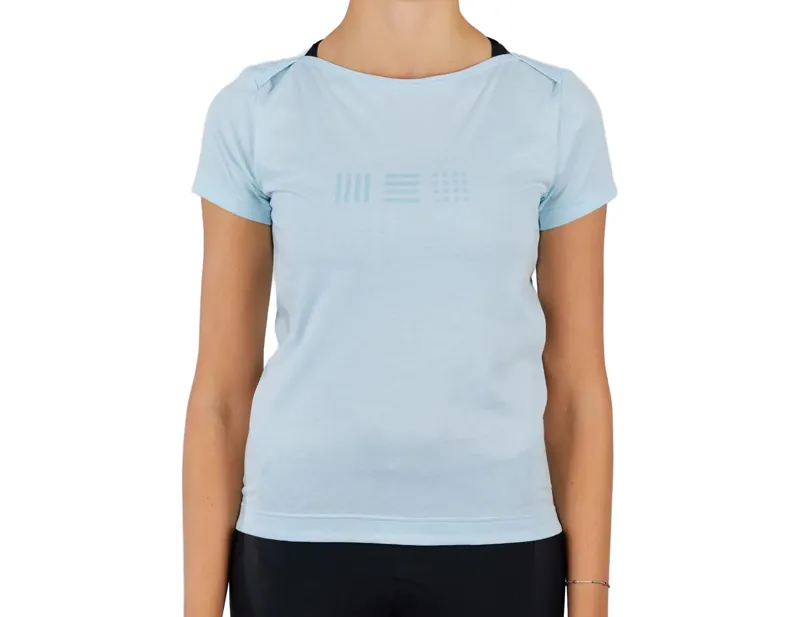 Balfes Bikes Sportful Giara Women's Tee in Blue Sky | Free postage over £30, £10 off first order, price match & 0% finance.