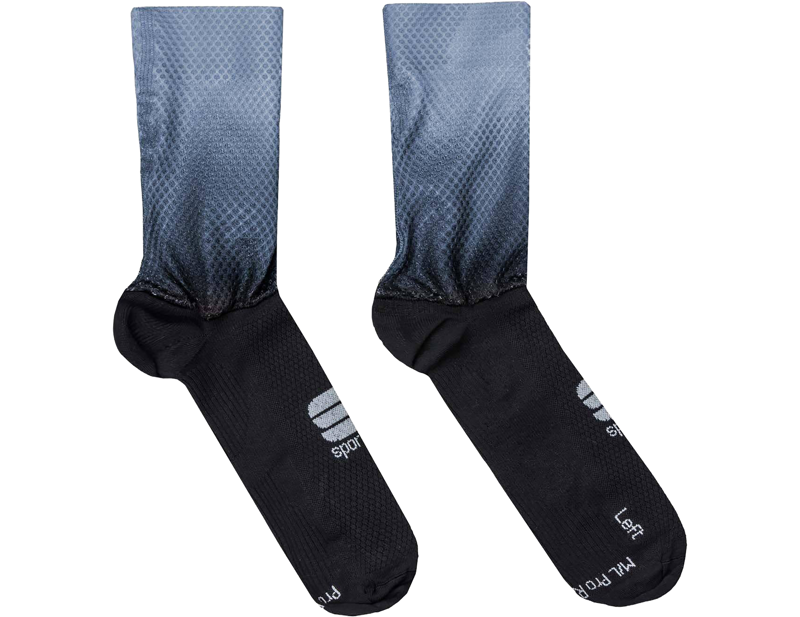 Balfes Bikes Sportful Race Mid Socks in Black/Blue Sea | Free postage over £30, £10 off first order, price match & 0% finance.